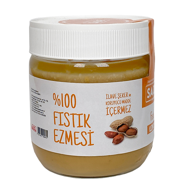 %100 Yer Fıstığı Ezmesi 360gr ve Çikolatalı Fıstık Ezmesi 360gr