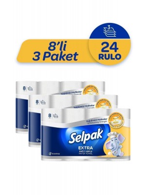 Extra Yağ Emici Havlu 24'lü