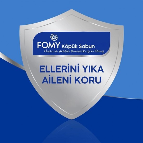 FOMY Köpük Sabun Gri Dispenser 1000 ml 10'lu koli