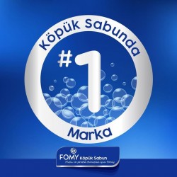 FOMY Köpük Sabun Gri Dispenser 1000 ml 10'lu koli FOMY Köpük Sabun Gri Dispenser 1000 ml 10'lu koli