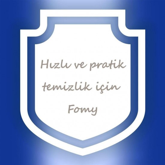 FOMY Köpük Sabun Gri Dispenser 1000 ml 10'lu koli