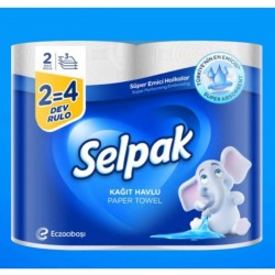 Havlu 2'li Dev Rulo (2=4)