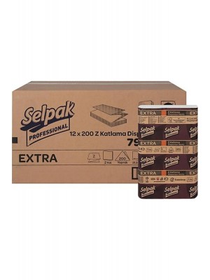 Z Katlama Havlu Peçete 12*200 Adet.