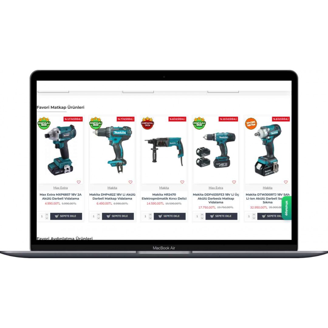 Elektrik ve Elektronik Ürünler E-Ticaret Sitesi