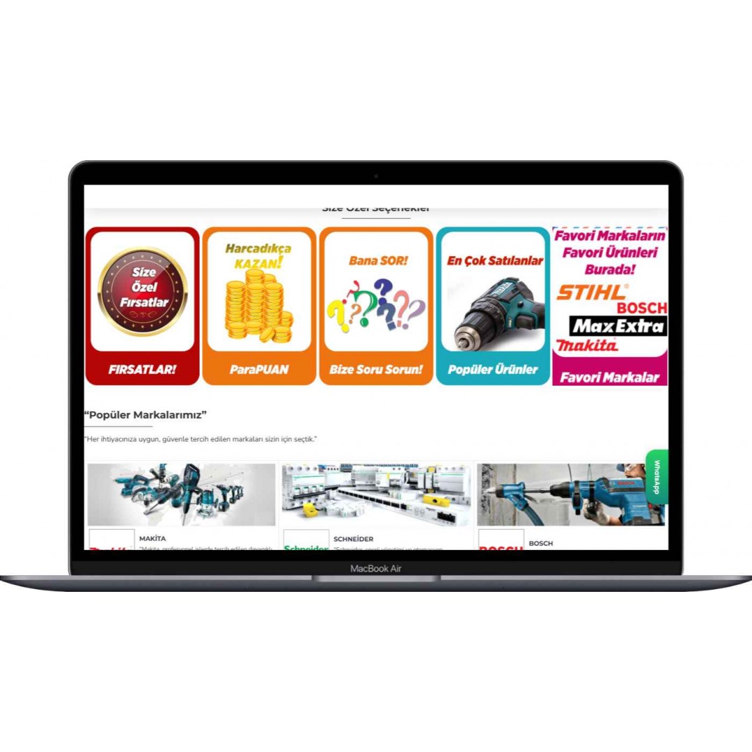 Elektrik ve Elektronik Ürünler E-Ticaret Sitesi