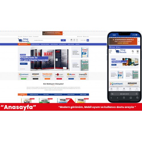 Kitap ve Kırtasiye E-Ticaret Sitesi Kitap ve Kırtasiye E-Ticaret Sitesi