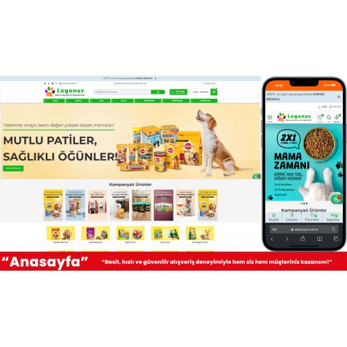 PetShop E-Ticaret Web Sitesi PetShop E-Ticaret Web Sitesi