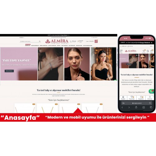 Takı ve Aksesuar E-Ticaret Sitesi Takı ve Aksesuar E-Ticaret Sitesi