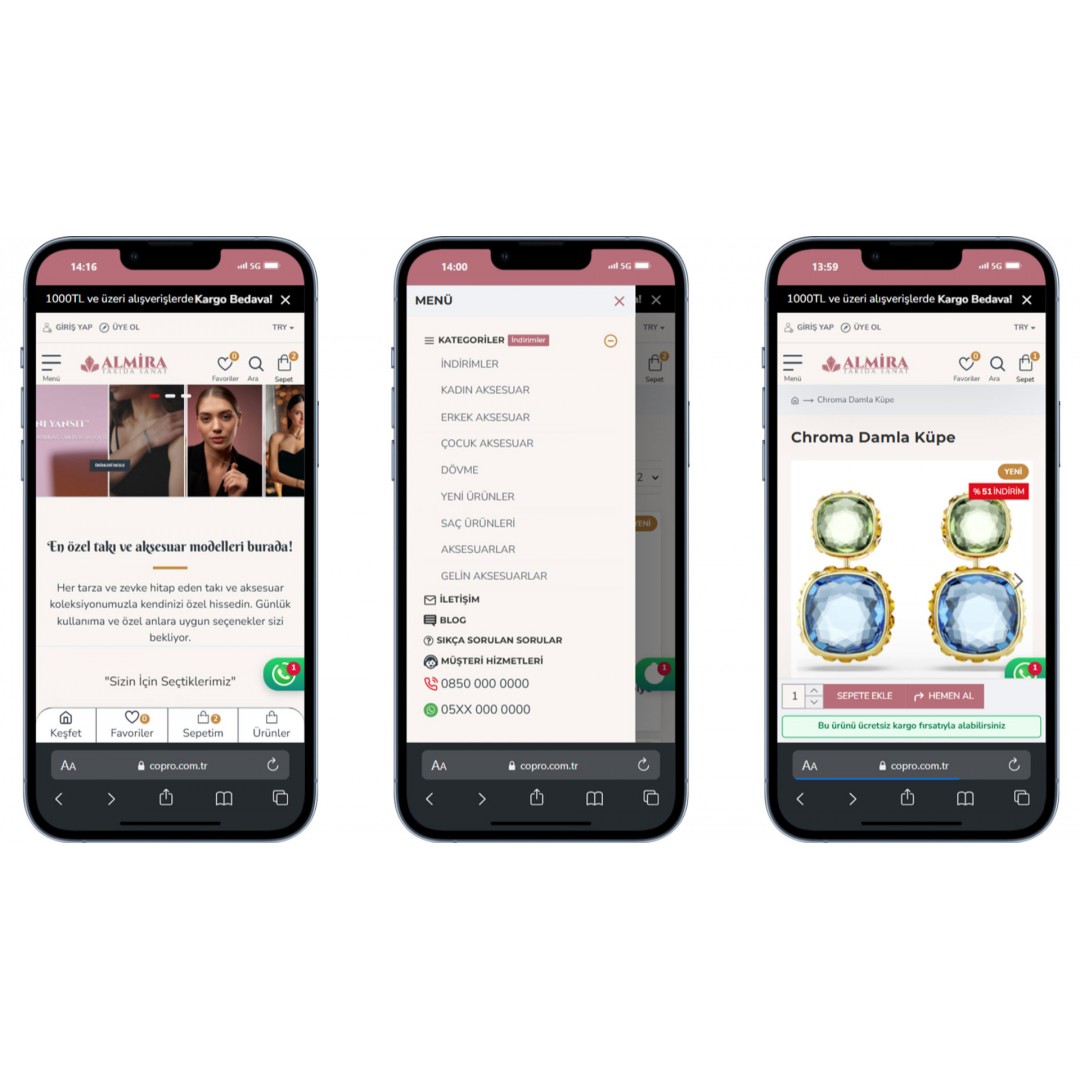 Takı ve Aksesuar E-Ticaret Sitesi Takı ve Aksesuar E-Ticaret Sitesi